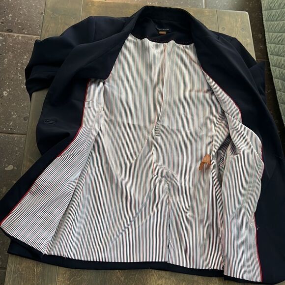 Tommy Hilfiger Blazer Business Jacket with Flattering Fit and Single-Button Sz-8 - Picture 14 of 15